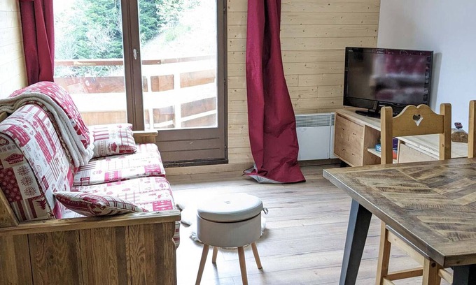 Prapoutel Apartment | Ski-in/Ski-out, 2 rooms, 5 pers, balcony, equipped kitchen