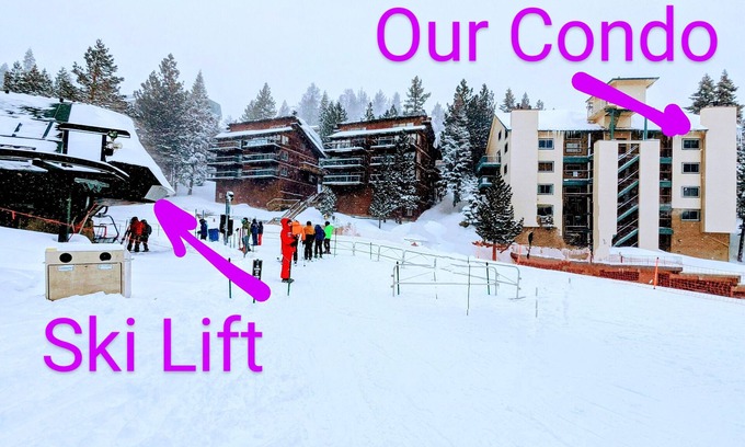 Tahoe Village Condo | Ski in! Ski out! Luxury 3 Bedroom Home @Heavenly ski resort, Lake Tahoe