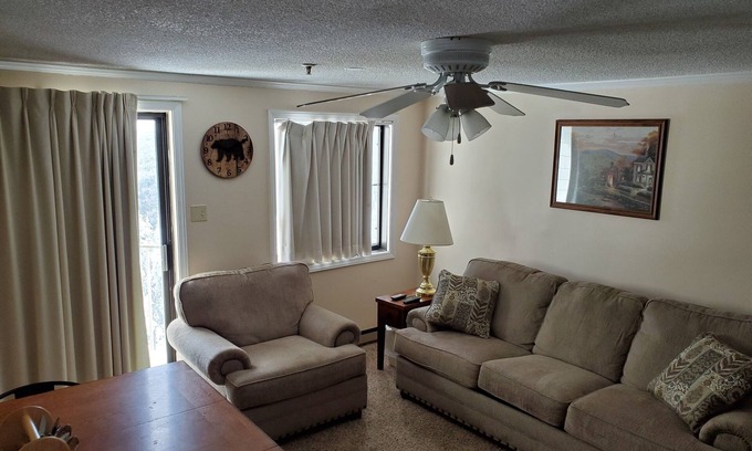 Snowshoe Condo | Ski In/Ski Out. Next to the village. Gated parking. Mtn views. Free Wi-Fi. #284
