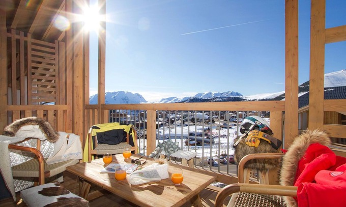 Bergers Condo | Skis aux pieds ! T6 de 115m² + vue sur les pistes