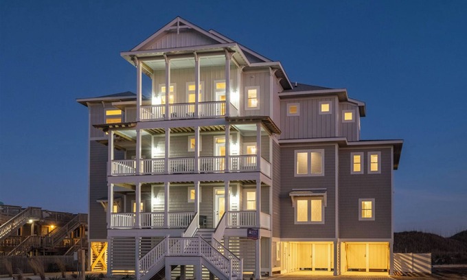 Hatteras Island House | Skydance 10 bedroom Brand New Luxury Home on Hatteras Island