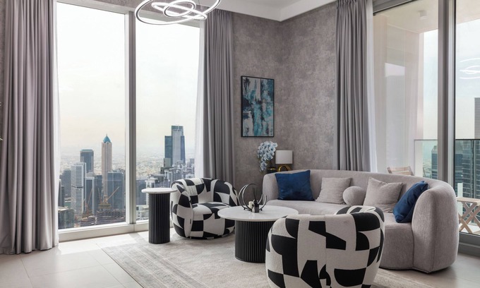 Downtown Dubai Apartment | Skyline Serenity – Downtown ViewsnElegant 2BR