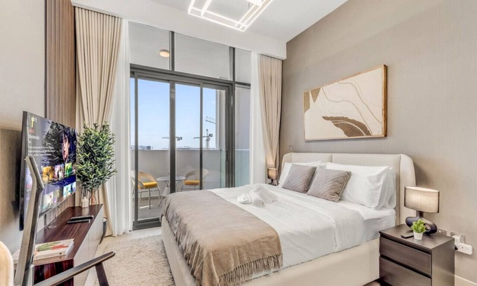Nad Al Sheba Apartment | Sleek and Stylish Studio