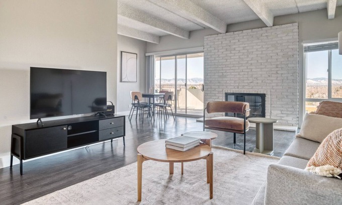 Speer Apartment | Sleek Capitol Hill 2BR w/ Patio & Gym, 1 block from Hiking, by Blueground