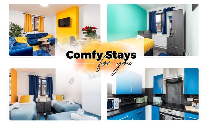 Sheffield Apartment | Sleeps up to 7 | 4BR 1BA | 15%OFF