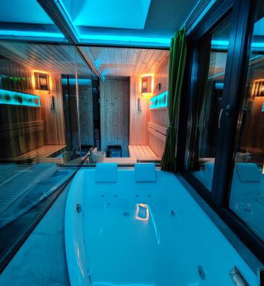 Centar Apartment | Smart Luxury Penthouse Suites - Private Sauna, Hot-Tub, Home Cinema at the best Location in Skopje