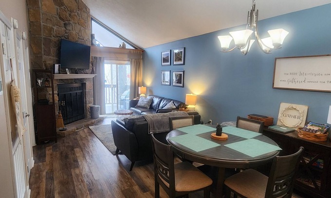 Chalet Village Condo | Smoky Mountain Getaway. Close to Ober Mtn. 2.7 miles from the Gatlinburg strip.
