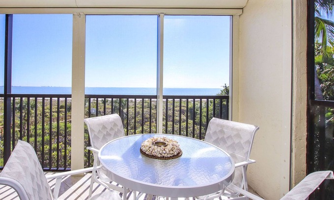 Sanibel House | Snug Harbor 124 Gulf Front three bedroom exclusive vacation rental