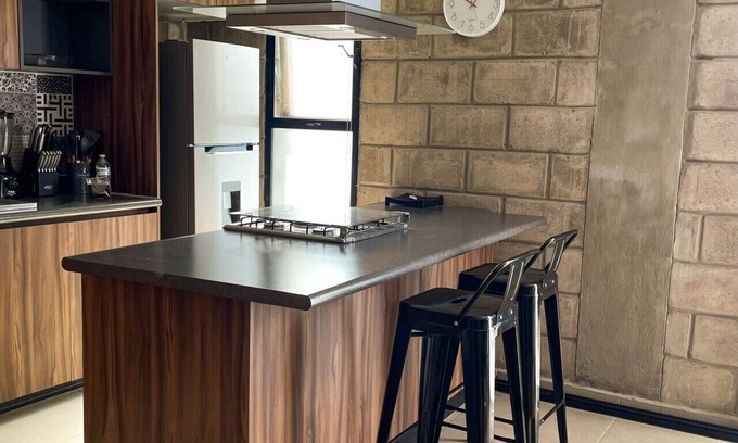 Downtown Guadalajara Apartment | Sofisticado loft con gimnasio y zona de coworking exclusiva