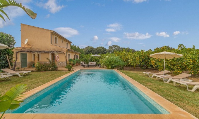Buger House | Son Fornes Home in Inca with Private Pool