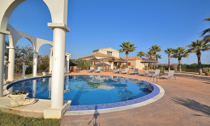Sa Pobla Villa | Son Manyo 261 magnificent villa with private pool, large outdoor area, children's area and air-conditioning