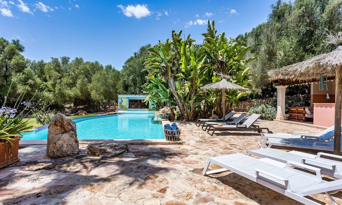 Santanyi Ski Chalet | Son Pavo Real idyllic Finca with Pool, Guest House & Huge Garden in Santanyi