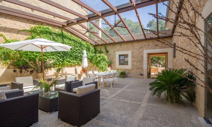 Alcudia Villa | Son Simo Vell Pool & Vineyard Views