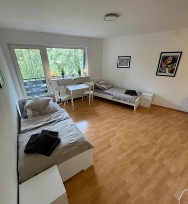 Bochold Apartment | Sonniges CityNest Apartment mit Balkon und bester Verkehrsanbindung Komplette Unterkunft