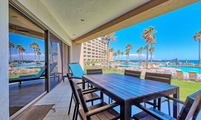 Puerto Penasco Condo | Sonoran Spa W107, Ground Floor Beach Front Condo - Puerto Peñasco/Rocky Point