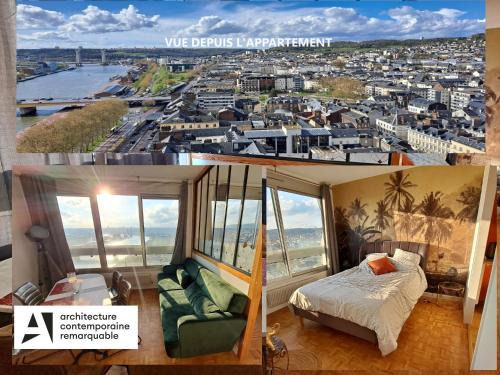 Quartier Vieux Marche-Cathedrale Apartment | Sous les Etoiles - dans le plus haut gratte-ciel avec garage privé en sus