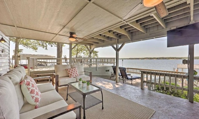 Tia Juana House | South Grand Lakefront w/Hot Tub, Dock & Game Room