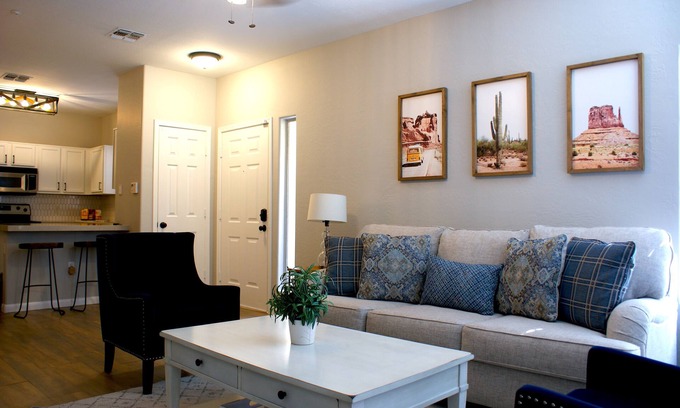 New Papago Parkway House | *South Scottsdale GEM - gated, garage, greenbelt*