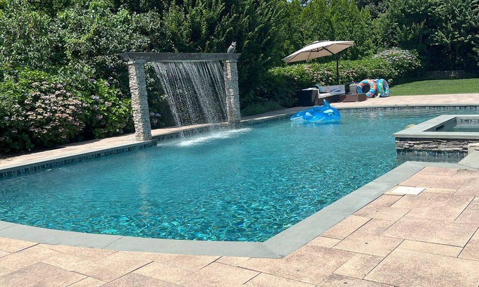 Southampton Villa | Southampton Paradise with Saltwater Pool & Spa & 3 minutes to Best Beach in USA