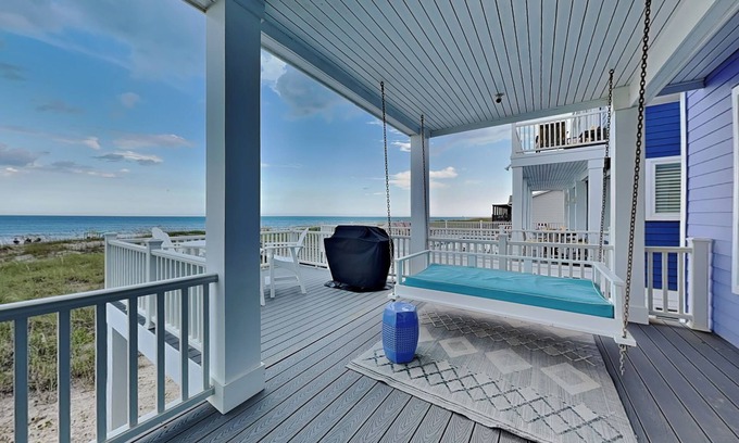Kure Beach House | Southern Comfort | Pet-friendly, Oceanfront