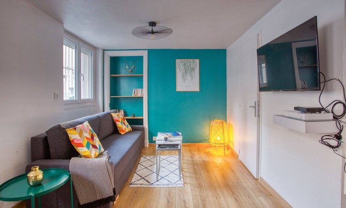 Quartier Chorier-Berriat Apartment | 🌟spacieux T1 Mezzanine , Tout Neuf! Confort au top ! 🌟