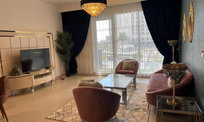 Dubai Apartment | Spacious 2 bedroom apartment| Waterfront living| Close to DFC mall
