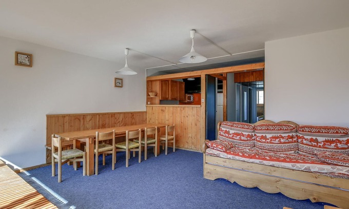 Arc-1600 Apartment | Spacious 3-Room Apartment for 7, Close to Arc 1600 Slopes and Shops
