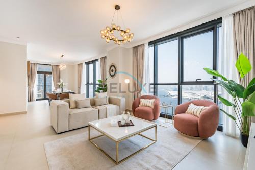 Dubai Apartment | Spacious 3BR Apartment with Assistant Room & Stunning Creek Views in The Dubai Creek Residences South Tower 1, Creek Harbour by Deluxe Holiday Homes