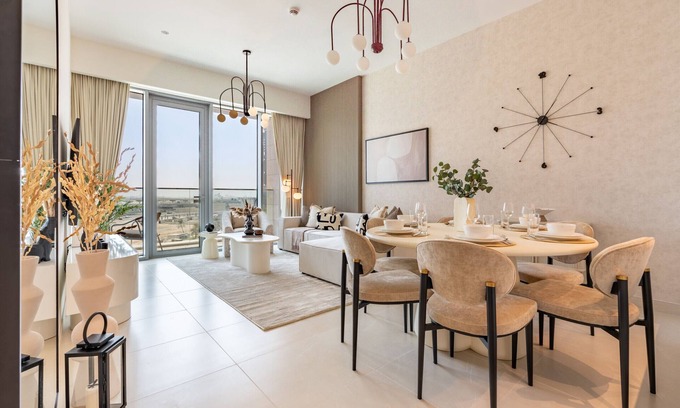 Al Safa Apartment | Spacious 3BR Living, Walking Distance to Dubai Water Canal abd Park