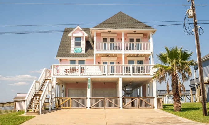 Cedar Lane House | Spacious 4 Bedroom Waterfront Home with Beach Views, Private Pier & Boat Slip!