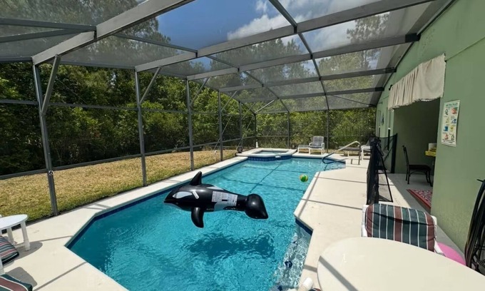 Sandy Ridge House | Spacious 5-bedroom home with pool near Disney in Davenport - Enchanted Hollow