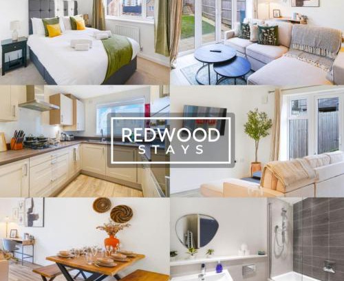 Sherborne St. John House | SPACIOUS AND COSY 3 BEDROOM 2 BATHROOM SERVICED HOUSE WITH FREE WiFi AND FREE PARKING FOR 2 CARS, NEXT TO BASINGSTOKE HOSPITAL AND PERFECT FOR BUSINESS STAYS, FAMILIES, RELOCATIONS, EXTENDED STAYS, AND EMERGENCY ACCOMMODATION by REDWOOD STAYS