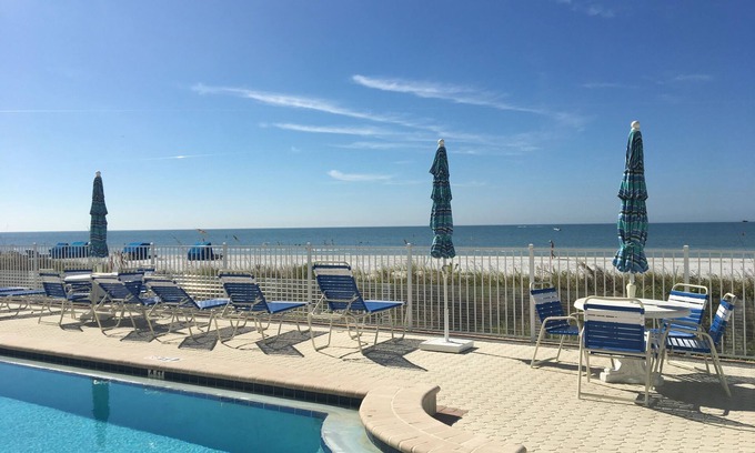 North Redington Beach Condo | Spacious Beachfront Condo on Gorgeous Redington Beach!