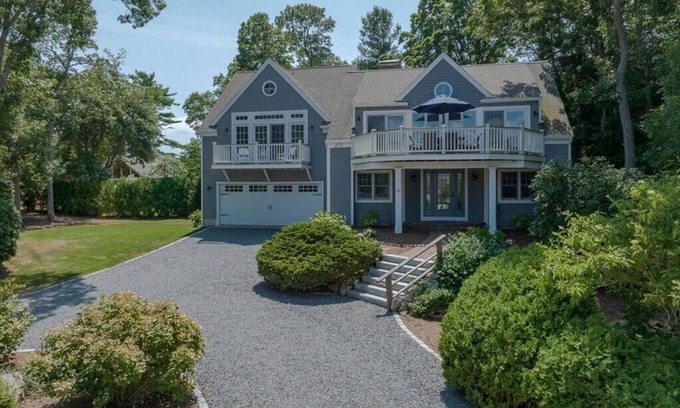 Mashpee House | Spacious Coastal New Seabury Home - Kayak Launch Across Street! Walk to Beach