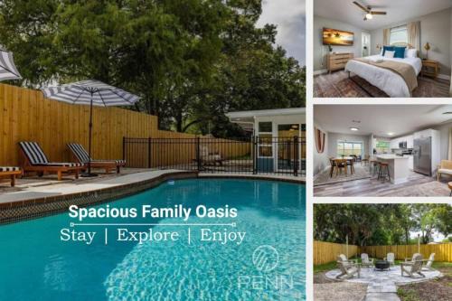 Seminole House | Spacious Family Oasis with Pool, BBQ, and Fire Pit