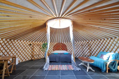 Bow Street Other | Spacious heated Yurt with Hot tub, 5 mins to beach