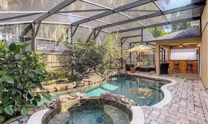 Lake Formosa House | Spacious Home w/Pool & Hot Tub near Downtown Orlando!