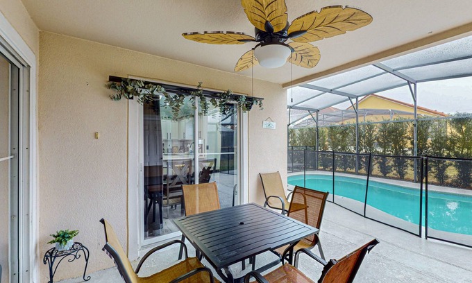 Lake Wilson Preserve House | Spacious home with themed bedrooms, private pool, spa and enclosed patio