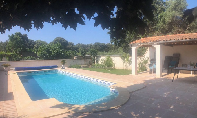 Montaren-et-Saint-Mediers House | Spacious house with pool 5min from Uzès