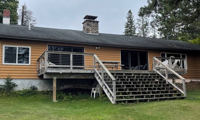 Butternut House | Spacious lake-home overlooking remote Lake Bastine-fishing or family getaway!