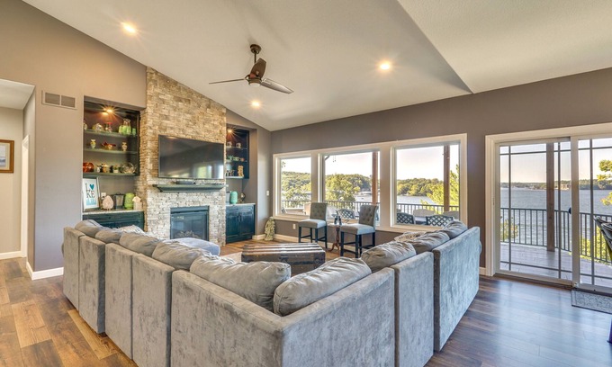 Linn Creek House | Spacious Lake of the Ozarks Escape w/Deck & Views