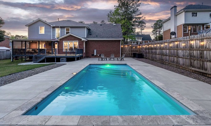 Evans House | Spacious Master's Rental w/Pool in the Heart of Evans