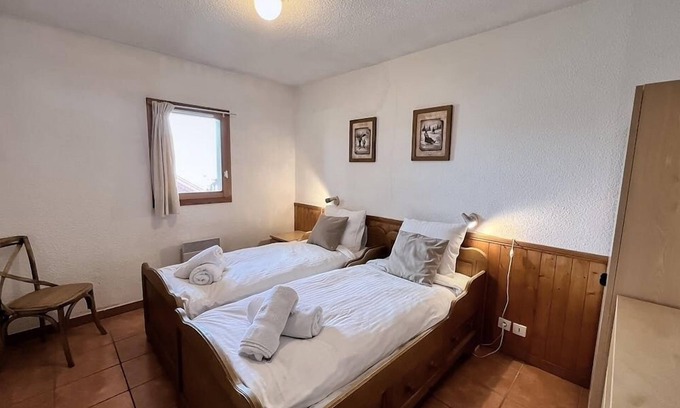 Vallandry Ski Chalet | Spacious newly renovated 10 person chalet situated directly on the piste