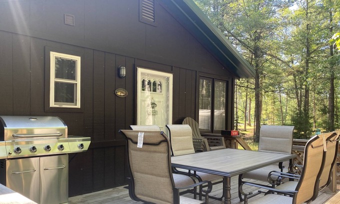 Higgins Lake Cottage | Spacious Peaceful 1 Bedroom cabin, wooded lot, Near Higgins Lake, new to VRBO.