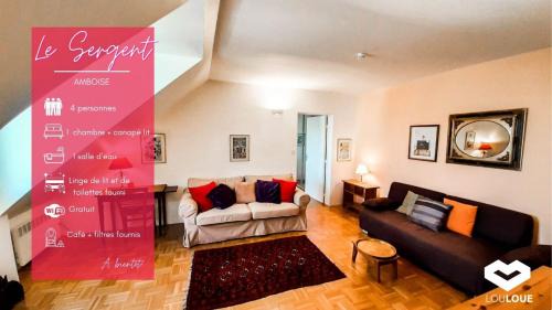 Amboise Apartment | Spacious T2 apt in city center.
