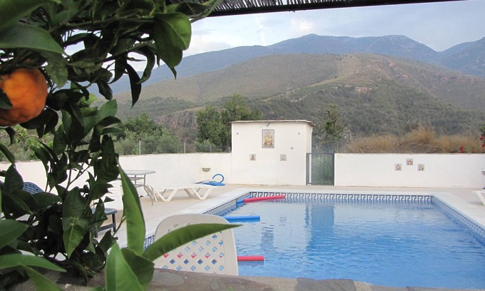 Orgiva Villa | Spacious Villa.Sleeps 8. WiFi; Secure Private Pool. Garden. Parking 4-6 cars.