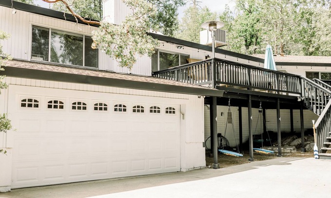 Bass Lake House | Spacious, well-appointed floor plan with 2 Master suites with private baths