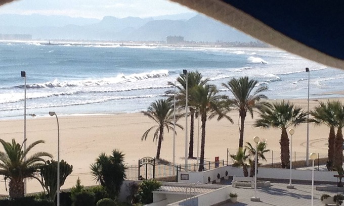 Cullera Apartment | Spain. Mediterranean Sea Front Beach Apartment