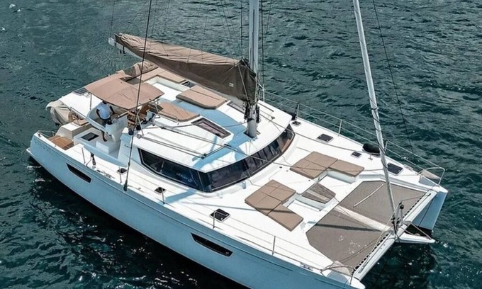 Key West Boat Rental | SPECIAL OFFER! 50 Foot Luxury Sailing Catamaran in Five Star Resort, Key West!