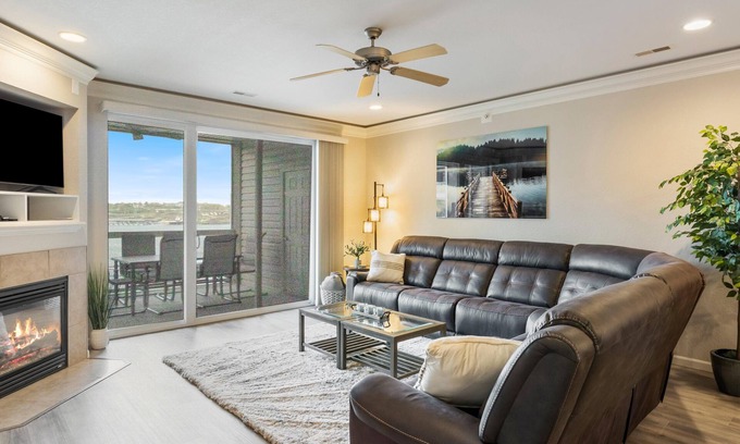 Osage Beach Condo | Spectacular 3 Bedroom 2 Bath Lands End Escape, No Steps Entry, & Lake Views